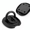 EYPINS Heavy Duty Security Ground Anchor Wall Mount Black No-Drill-2