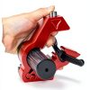 Motorcycle Lock Oasser Handlebar and Helmet Combo CM-9 Red-2