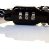 Helmet Cable Lock Little World LW-001 Black 1.8M Adjustable Secure-7