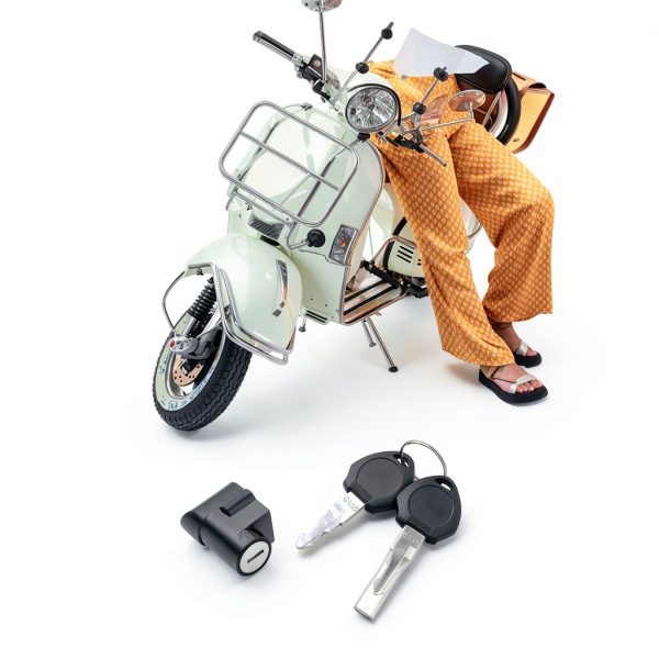 ZWDZ Aluminum Battery Lock for E Bike with Ignition Key Switch 2700873-2