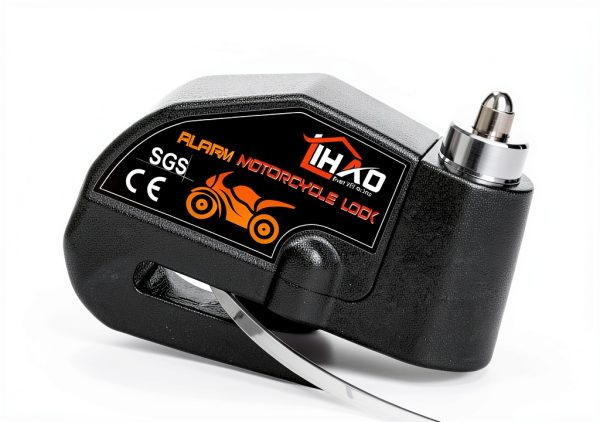 LIHAO Disc Lock Bike Anti-Theft Immobilizer Hardened Steel 110dB Alarm-5