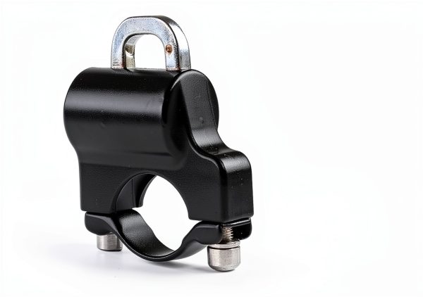 Helmet Lock AUTQVA HK301 Portable Aluminum Rim Black-4