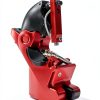 Motorcycle Lock Oasser Handlebar and Helmet Combo CM-9 Red-5