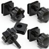 Amazicha Anti-Theft Saddlebag Lock Black for Harley-Davidson Touring-0
