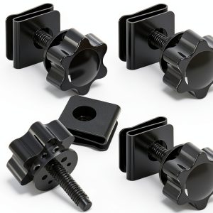 Amazicha Anti-Theft Saddlebag Lock Black for Harley-Davidson Touring-0