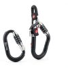 Urban Helmet Lock UR140 Black Heavy Duty Anti-Theft T‑Bar Combo-4