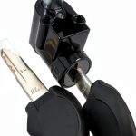 ZWDZ Aluminum Battery Lock for E Bike with Ignition Key Switch 2700873-0