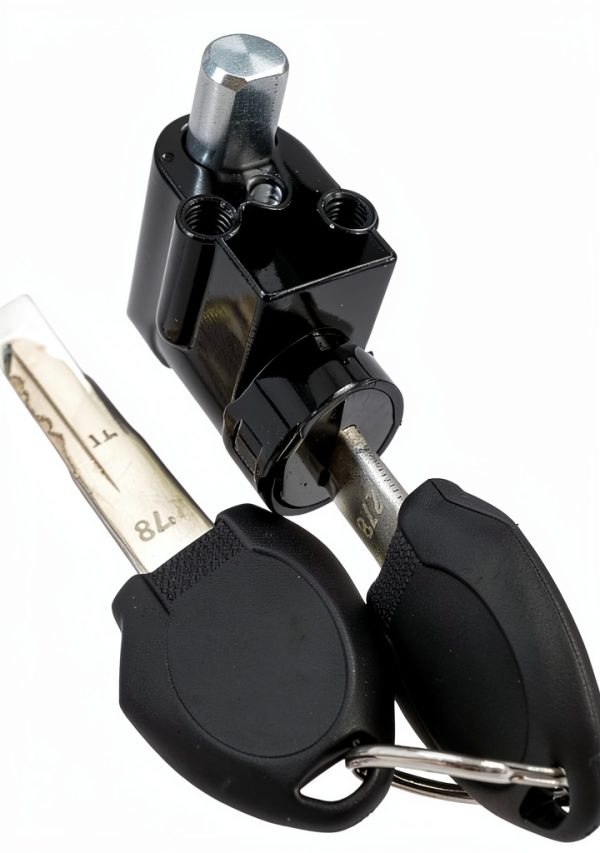 ZWDZ Aluminum Battery Lock for E Bike with Ignition Key Switch 2700873-0