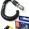 Urban Helmet Lock UR140 Black Heavy Duty Anti-Theft T‑Bar Combo-7