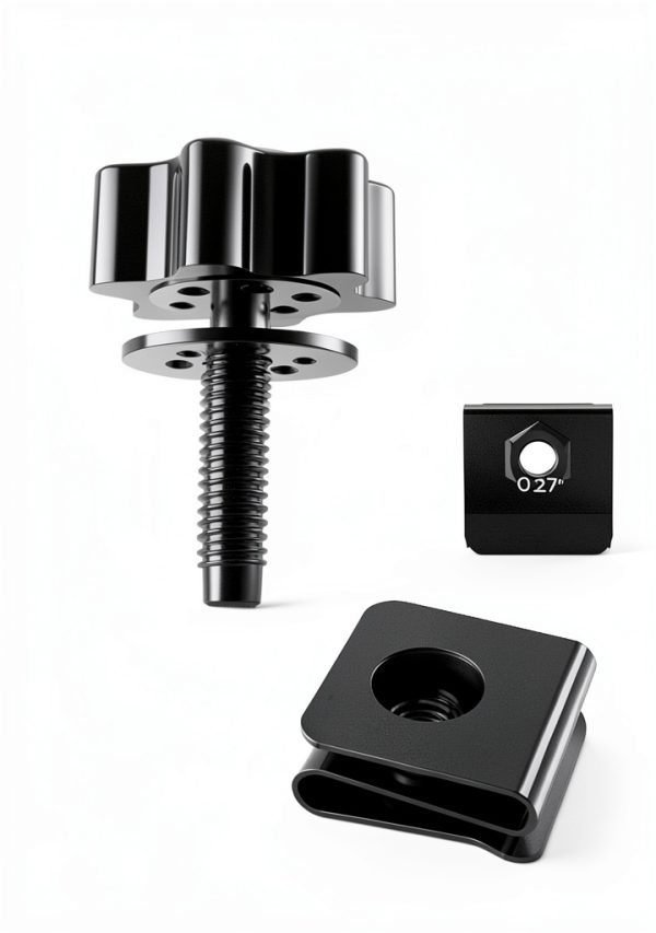 Amazicha Anti-Theft Saddlebag Lock Black for Harley-Davidson Touring-6