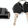 ZWDZ Aluminum Battery Lock for E Bike with Ignition Key Switch 2700873-8