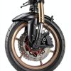 Motorcycle Lock Oasser Handlebar and Helmet Combo CM-9 Red-4