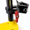 Ulock Holder for Bicycle U-Locks by THE GATOR - Aluminum Clamp, Black-8