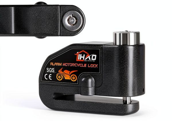 LIHAO Disc Lock Bike Anti-Theft Immobilizer Hardened Steel 110dB Alarm-1