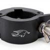 Ulock Holder for Bicycle U-Locks by THE GATOR - Aluminum Clamp, Black-4