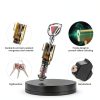 Motorcycle Alarm Lock OPSOOPI 130dB Aluminum D‑Shape Anti‑Theft Device-4