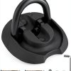 EYPINS Heavy Duty Security Ground Anchor Wall Mount Black No-Drill-0