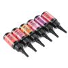 6pcs Colored UV Resin Fast Curing Aluminum Foil Sealing UV Glue Pens, 10ml Each, Jewelry Crafts (Red Series)-7