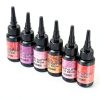 6pcs Colored UV Resin Fast Curing Aluminum Foil Sealing UV Glue Pens, 10ml Each, Jewelry Crafts (Red Series)-8