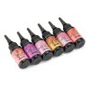 6pcs Colored UV Resin Fast Curing Aluminum Foil Sealing UV Glue Pens, 10ml Each, Jewelry Crafts (Red Series)-0